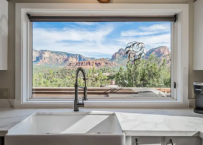 Vortex Horizon - Awesome Views-deck-bbq-fire Table Sedona