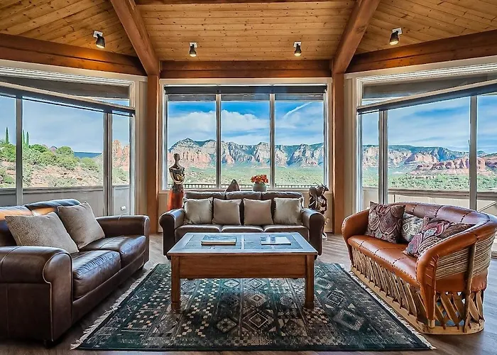 Vortex Horizon - Awesome Views-deck-bbq-fire Table Holiday home Sedona