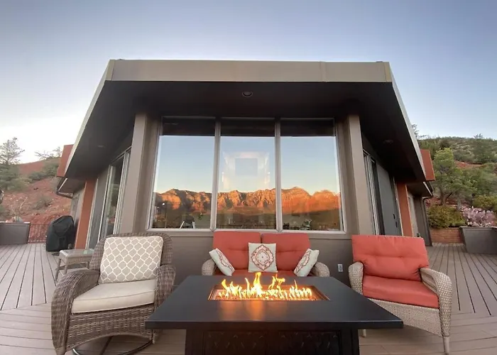 Holiday home Vortex Horizon - Awesome Views-deck-bbq-fire Table *